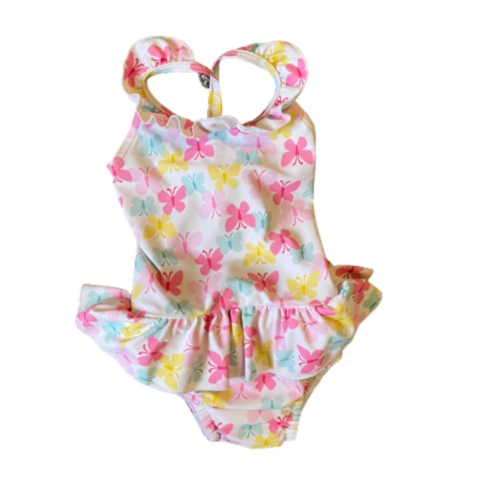 I play. baby swimsuit with diaper